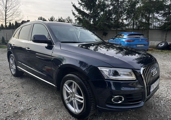 Audi Q5 cena 85000 przebieg: 130000, rok produkcji 2017 z Myszków małe 121